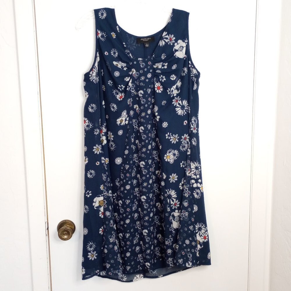 Jason Wu for Target Blue Floral Swing Dress